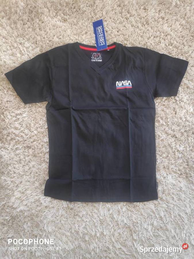 koszulka z napisem NASA cztery kolory t shirt Kielce