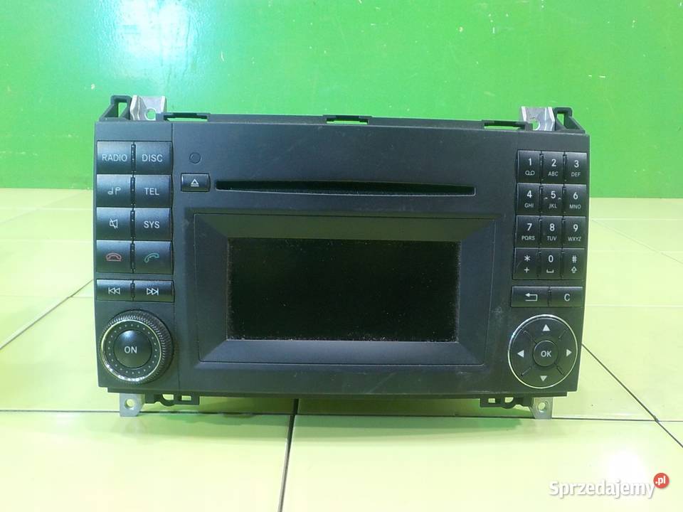 MERCEDES B W245 LIFT 08r 5D radio A1698705494 Suków