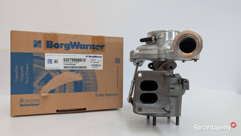 Nowa turbosprężarka BorgWarner KKK 53279880012
