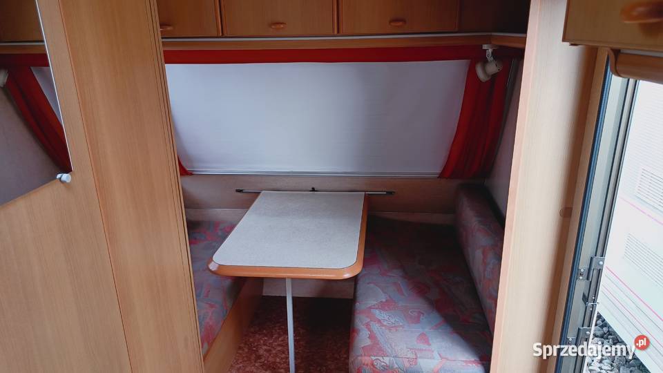 przyczepa kempingowa campingowa kemping OKAZJA Kempingowe Międzybrodzie Bialskie