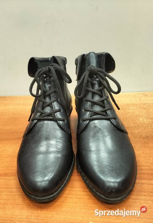 Botki ocieplane Rieker 39 szary/srebrny