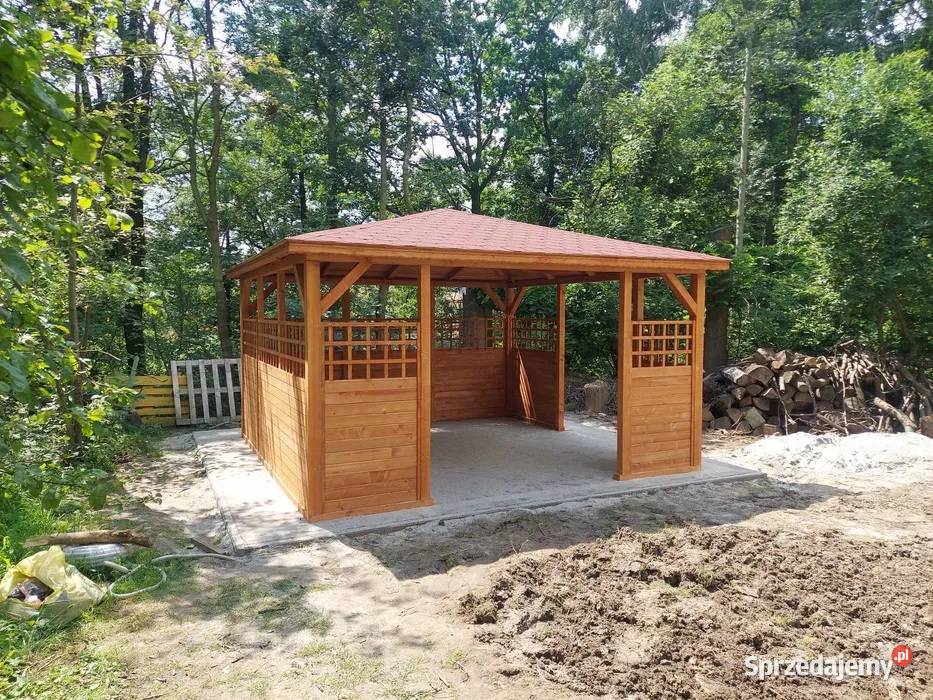 ALTANA KWADRAT 3x3m Altanka Wiata Zadaszenie małopolskie Smolice
