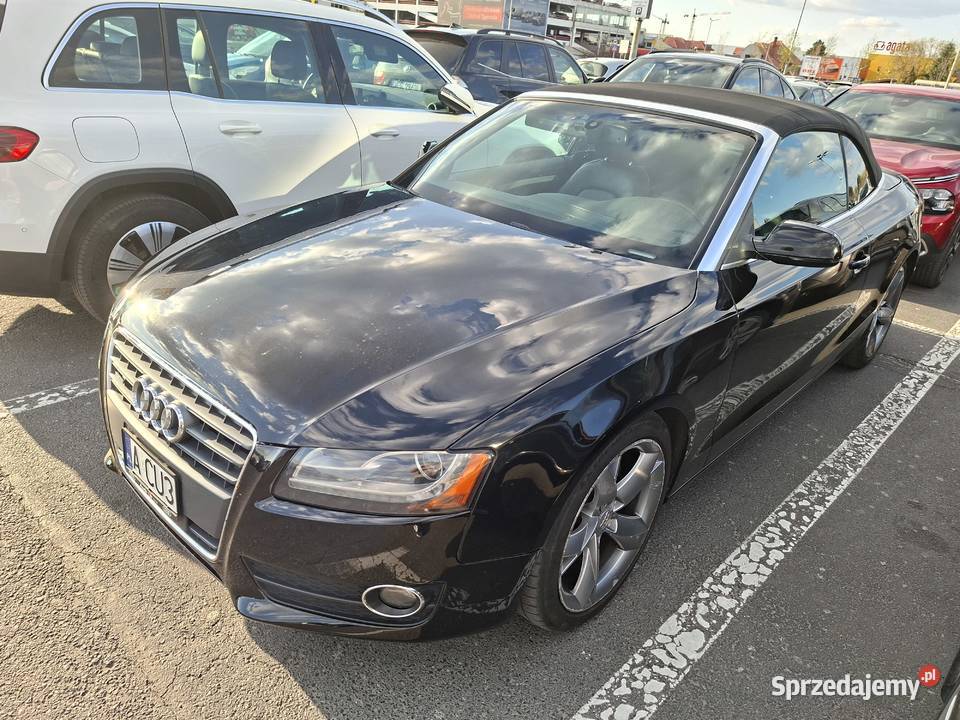 Piękne Audi A5 cabrio QUATTRO automat manetki mazowieckie Mińsk Mazowiecki