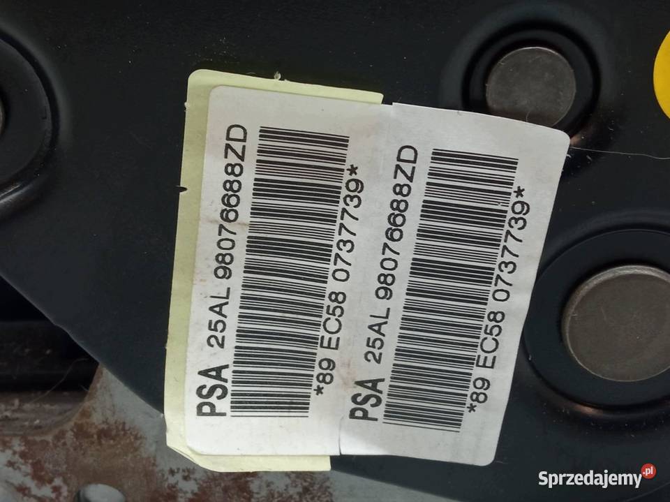 DŹWIGNIA HAMULCA RĘCZNEGO 98076688ZD Citroen C3