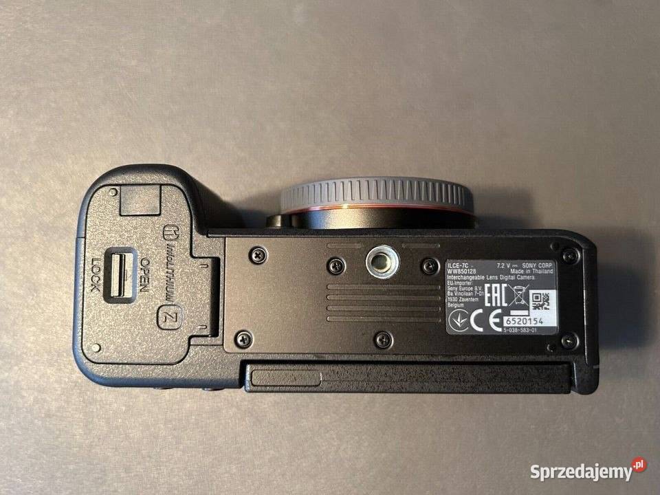 Sony A7C + Obiektyw FE 28-60mm f/4-5.6 – Jak Nowy, Kompletny Zestaw, Zakupi