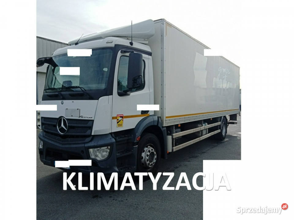 Mercedes Antos 1830 Euro6 kontener 21pal winda Samochody ciężarowe