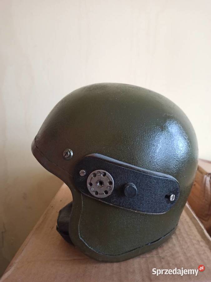 HEŁM KULOODPORNY kompozytowy z wizjerem sprzedam