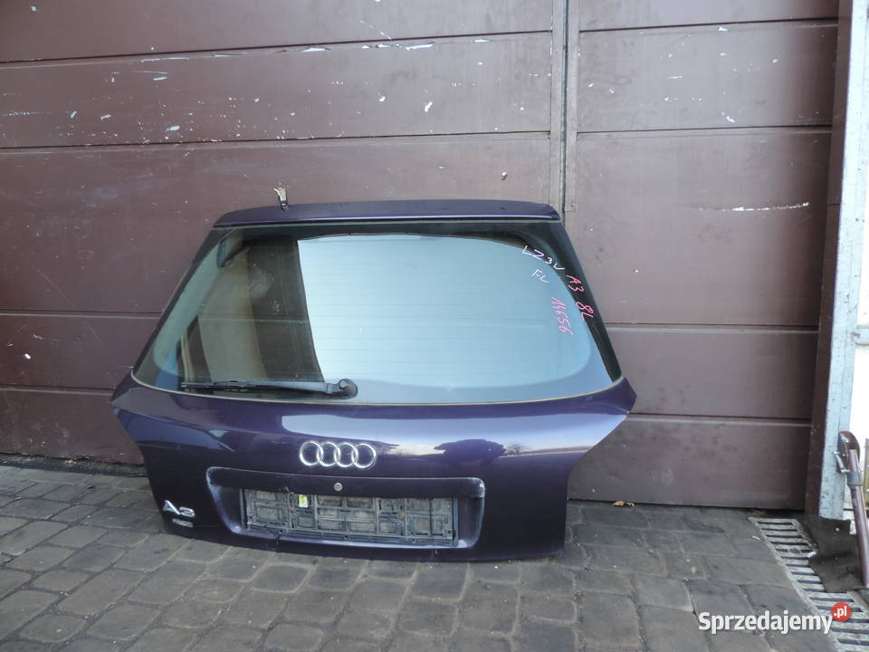 AUDI A3 8L FL KLAPA TYŁ SZYBA BAGAŻNIKA LZ3W osobowe Klapy bagażnika sprzedam