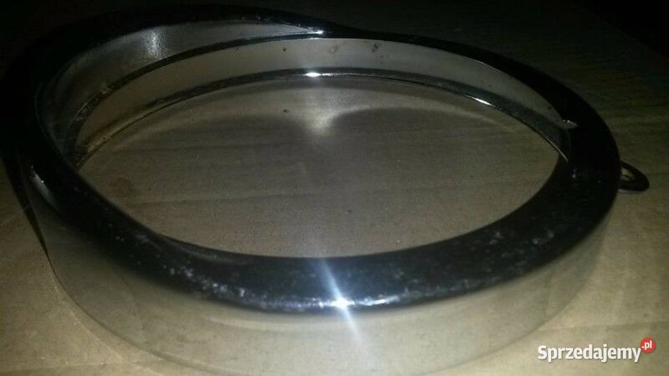 OPRAWKI DO LAMPy Z DASZKIEM NA PRZÓD CHROM METAL Oświetlenie wielkopolskie sprzedam