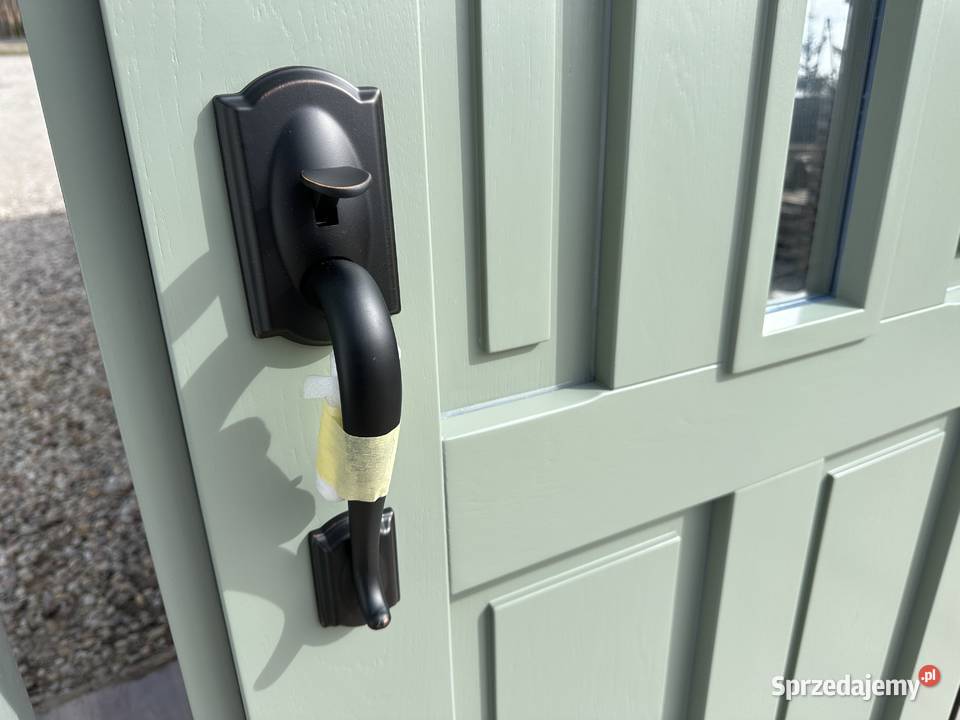 Drzwi wejściowe zewnętrzne Zklamką SCHLAGE Grzybno