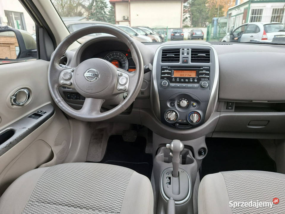 Nissan Micra AUTOMAT Salon Polska 78 K13 ABS Warszawa