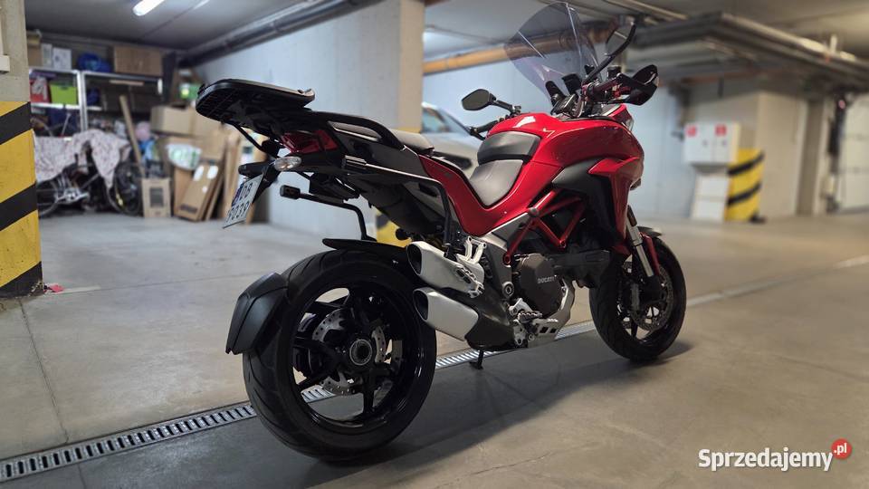 Ducati Multistrada 1200 2016r kufry dodatki dolnośląskie Wrocław