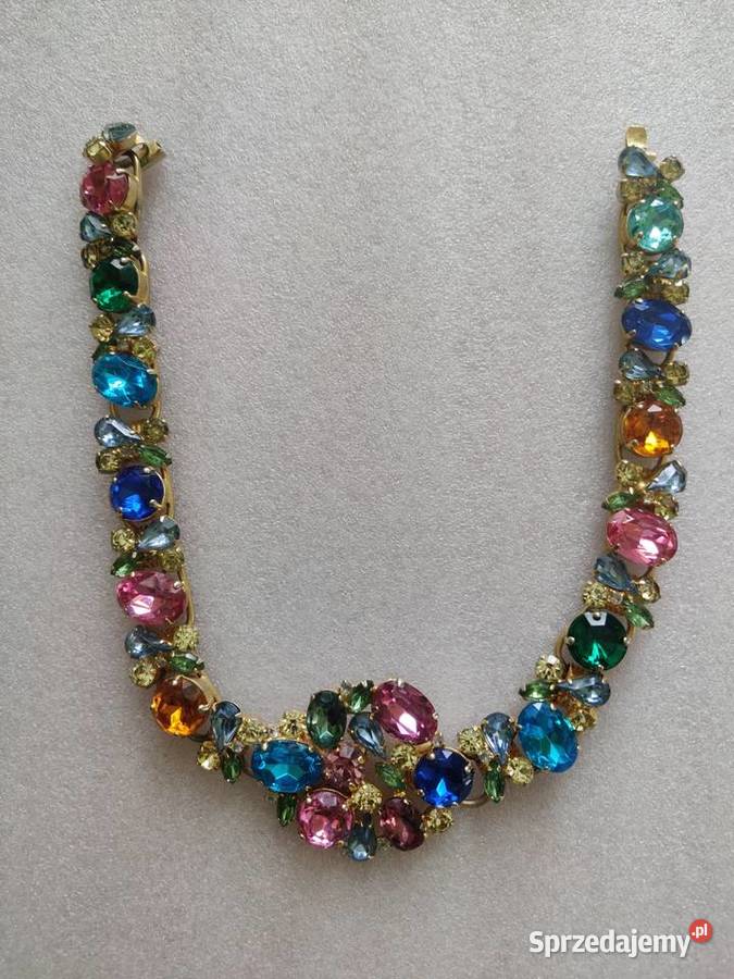 Naszyjnik Juliana Tutti Frutti vintage śląskie Myszków sprzedam