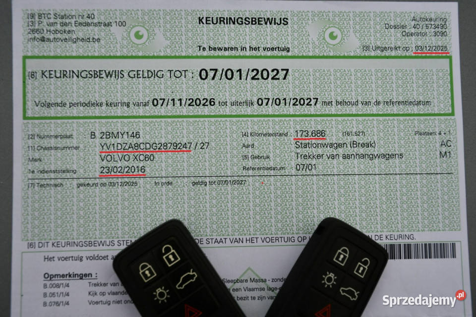 Volvo XC 60 20 D4 RLine Automat Serwis Xenon LED diesel Hrubieszów