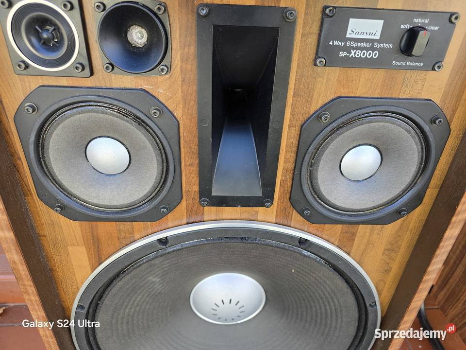 mega kolumny sansui spx8000 fornir Chełm Śląski