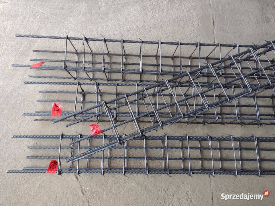 Strzemiona budowlane gotowe zbrojenia pod wymiar wielkopolskie Kalisz