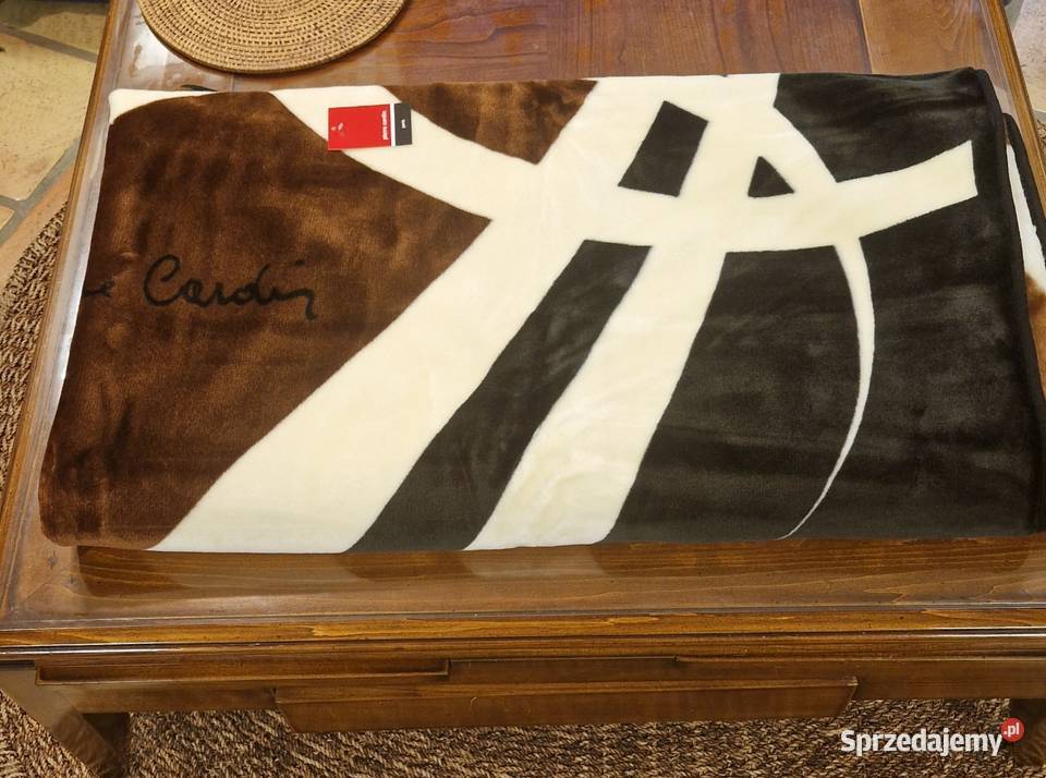 Luksusowy KOC Nancy marki Pierre Cardin brąz Lublin sprzedam