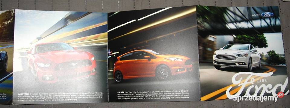 FORD 2016 SUV Cars Trucks Vans prospekt katalog pomorskie Kępice