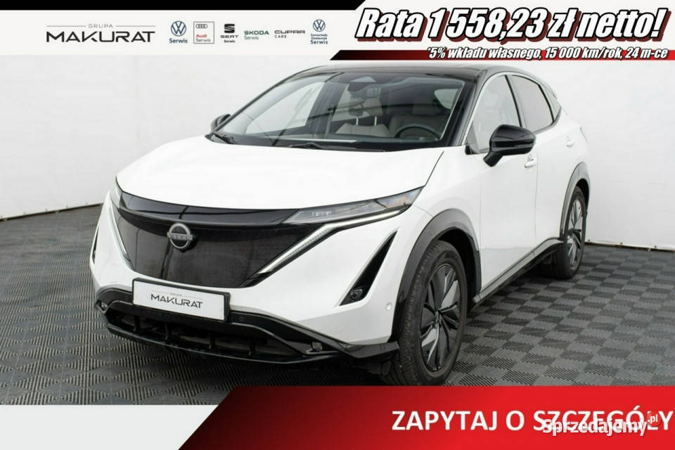 Nissan Ariya ZS052SX63kWh Evolve Szklany dach