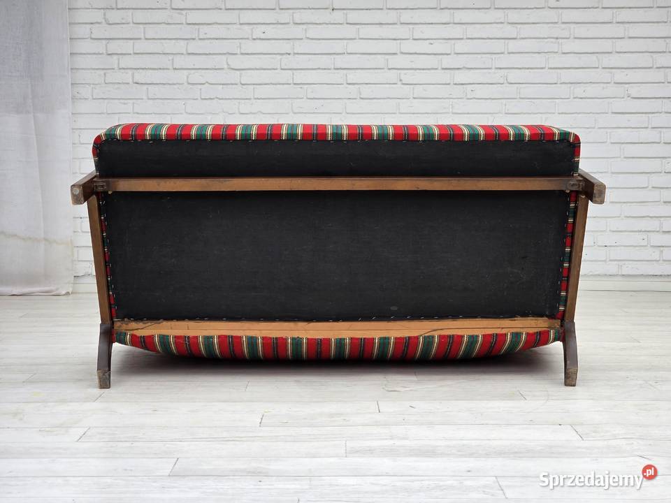 Lata 60 Duńska sofa dwuosobowa design Fritz