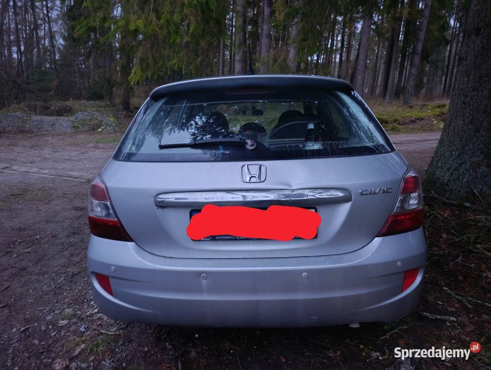 Honda Civic VII 5d 16 110 silnik sprawnyw Motoryzacja Polanów
