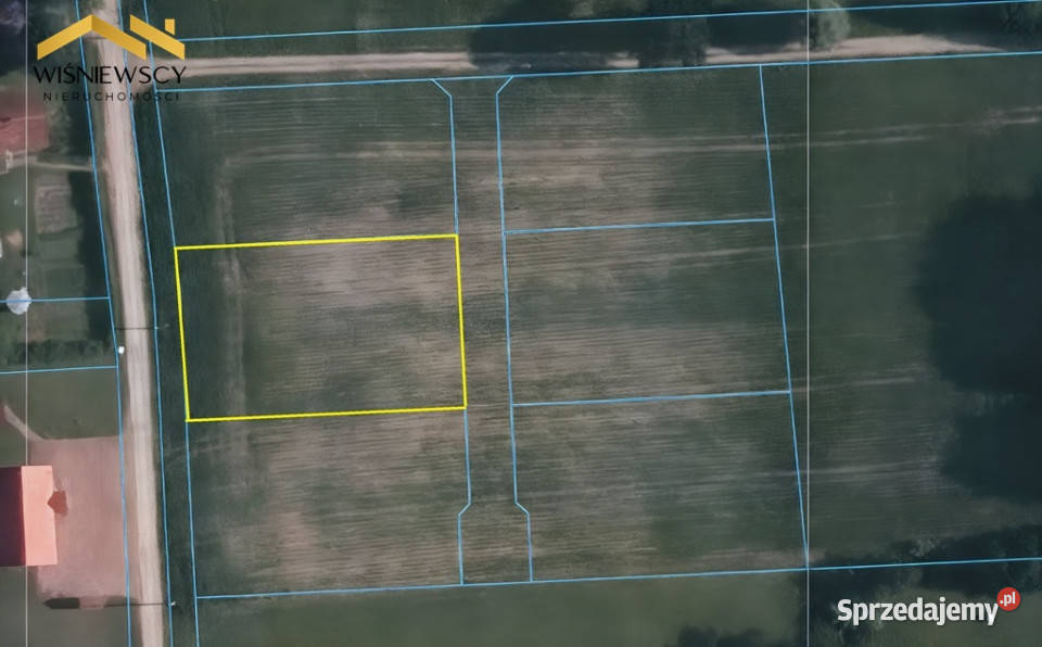 Działka budowlana 1480 m2 WikrowoElbląg utwardzona warmińsko-mazurskie Wikrowo