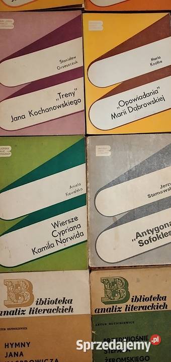 opracowania lektur szkolnych Bukowno sprzedam