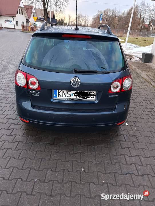 Sprzedam volkswagen golf plus 267972km małopolskie Stary Sącz