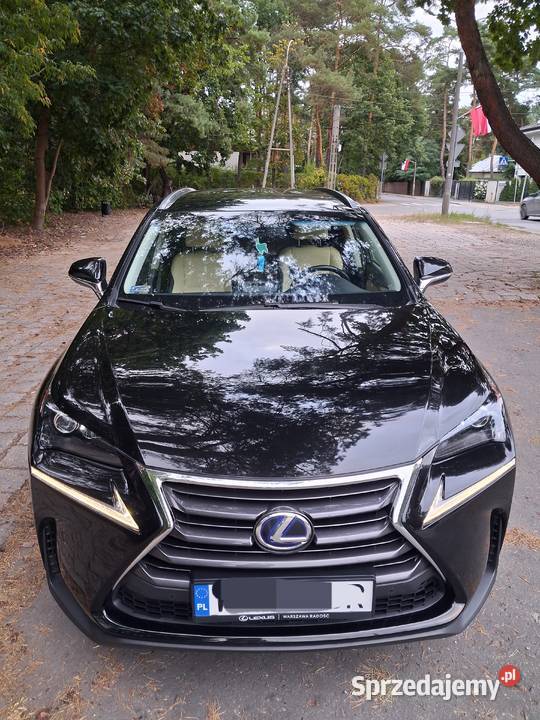 Lexus NX czarny na gwarancji salonu LEXUS mazowieckie Warszawa
