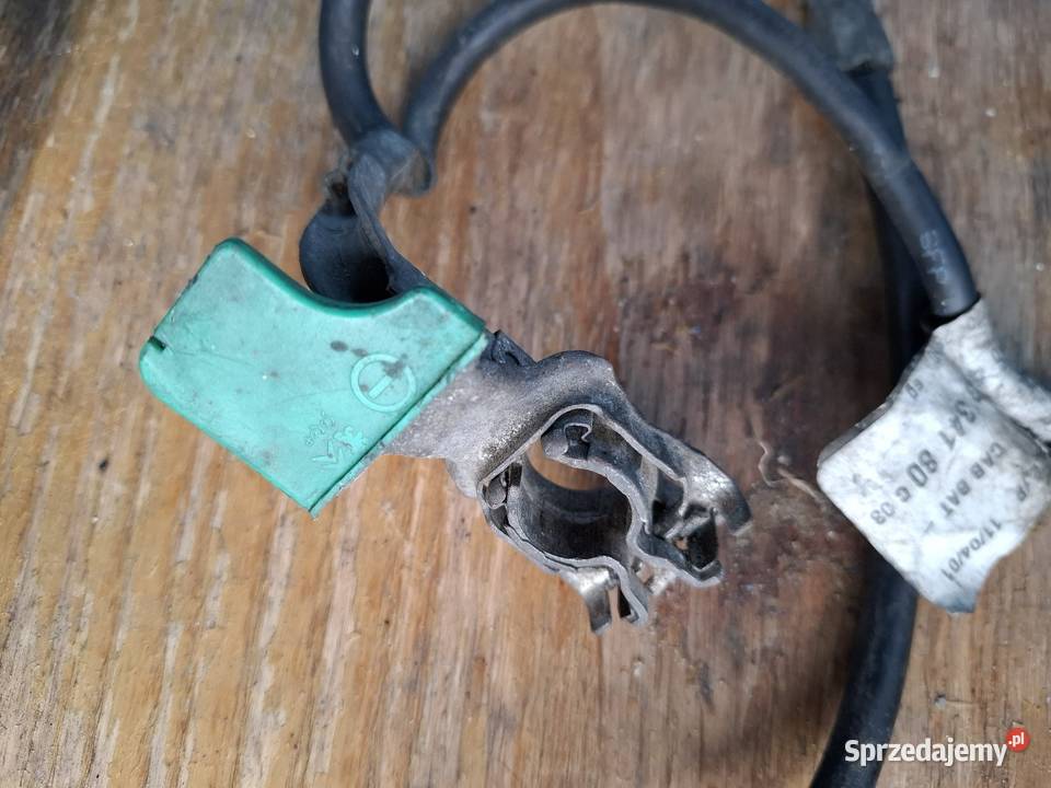Klema minusowa Citroen C5 I 20 HDI 22 9640334180 Układ elektryczny silnika Przyborów