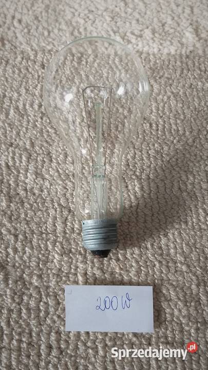 Tradycyjne żarówki żarowe 25W do 200W Oświetlenie Warszawa