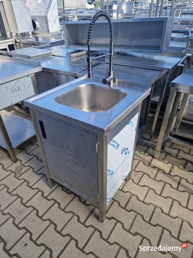 Zlew Gastronomiczny 1 Komorowy Z Drzwiami 606085 Ostrów Wielkopolski
