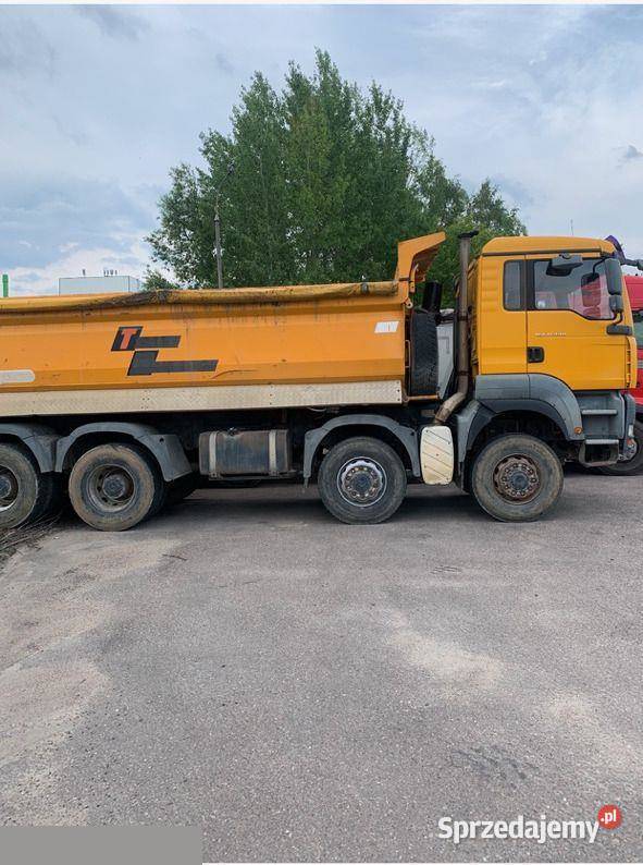 MAN TGA 440 8x6 8x8 Wywrotka 4osiowa 2007r podlaskie Białystok