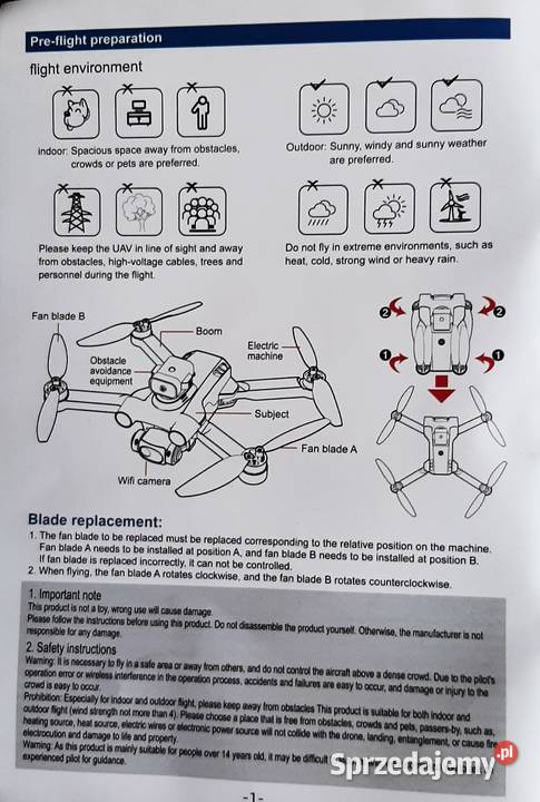 DRON EPS UAV 136 Nowy Katowice