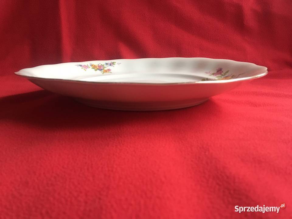 PRL Koenigszelt talerz porcelana duży Kołobrzeg