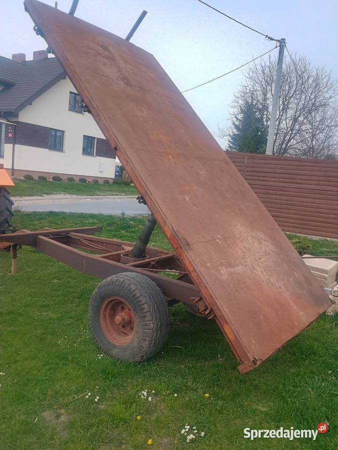 Przyczepa wywrotka 3 stronna Rolnictwo lubelskie