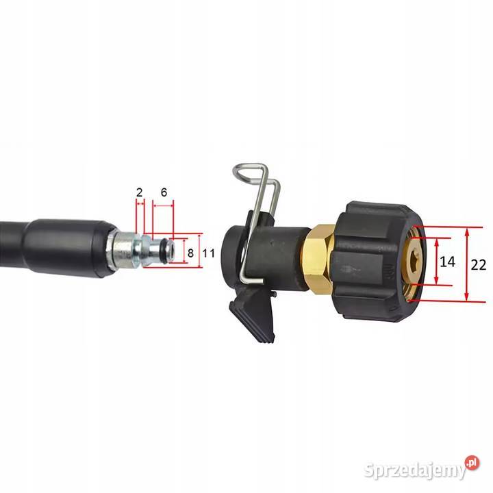 Adapter M22 Gniazdo 8 mm Do Bosch AQT Ludźmierz
