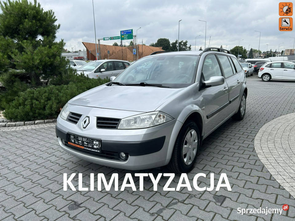 Renault Megane klimatyzacja roletki el szyby 113KM Żory