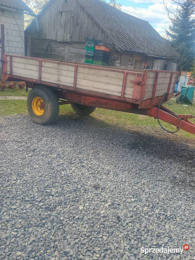 Przyczepa wywrotka Tim 1 osiowa