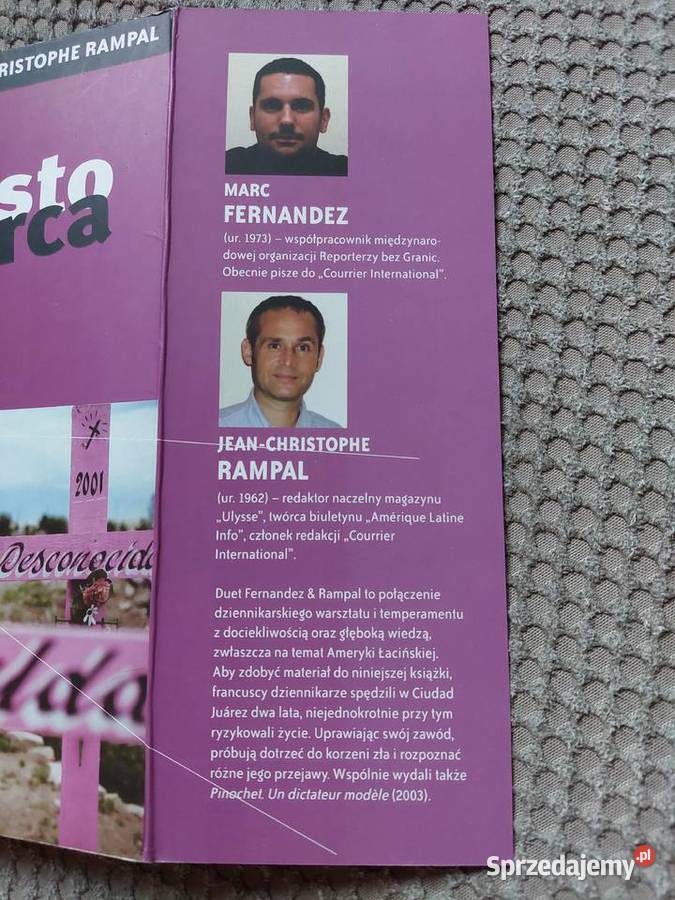 Miasto morderca kobiet Marc Fernandez miękka Kraków