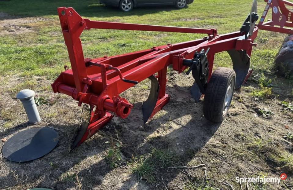 Pług 4 skibowy zagonowy AWEMAK U1282 nieuszkodzony wielkopolskie Królików