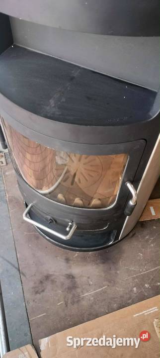 Kominek wolnostojący 7 kW solidny stylowy gotowy