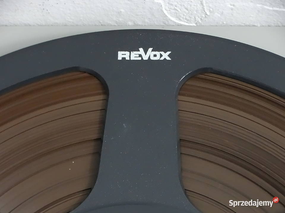 Oryginalne Szpule ReVox 265 105 z taśmą w etui Biłgoraj