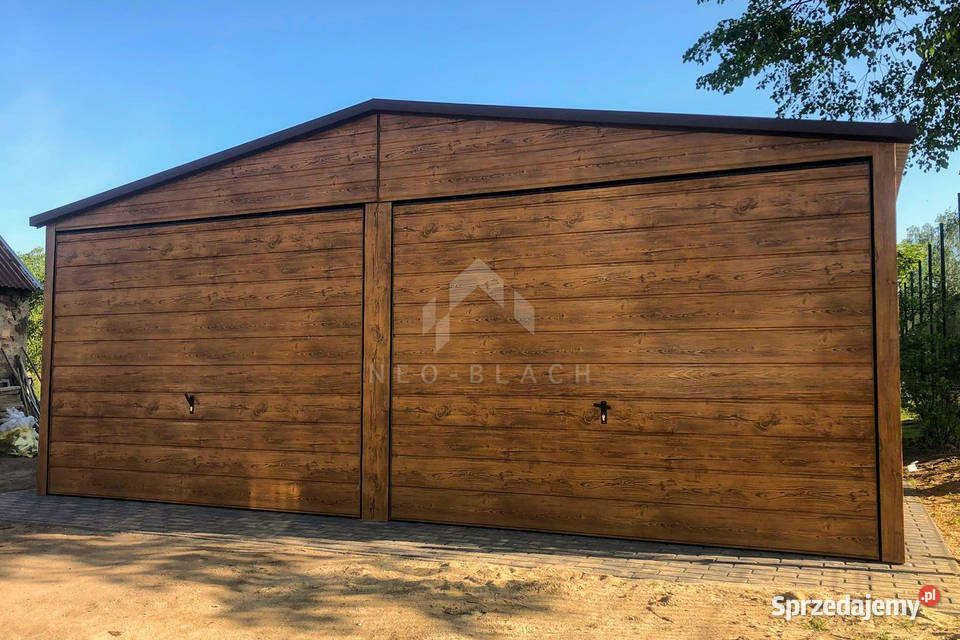 Garaż Blaszany 6x6m 2x Brama Uchylna 357zł/m2 Nieruchomości świętokrzyskie Kielce
