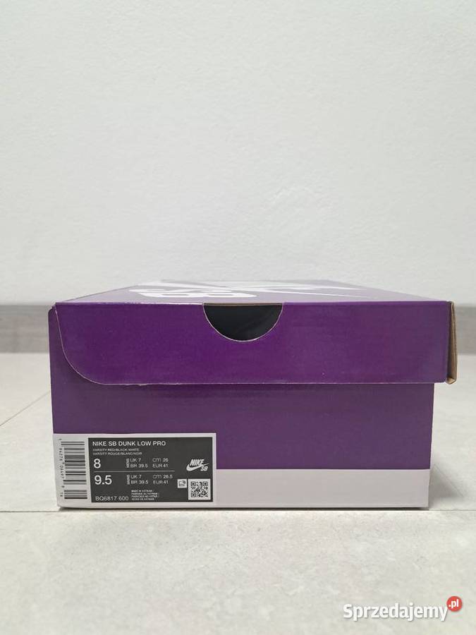 Buty Nike SB Dunk Low Pro JPack Chicago Nowy Sącz