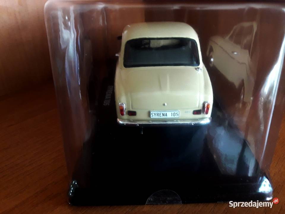FSM Syrena 105 beżowa Deagostini Hachette 124 Piotrków Trybunalski