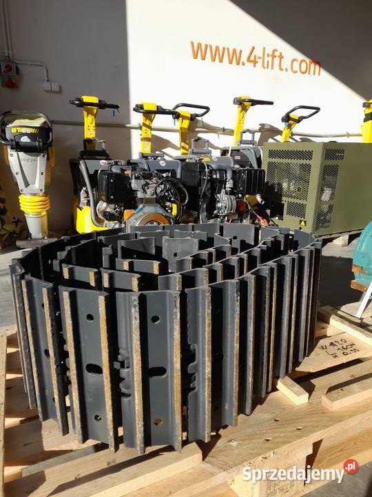 Gąsienice stalowe do minikoparki 44 ogniwa szer Dąbrowa Tarnowska