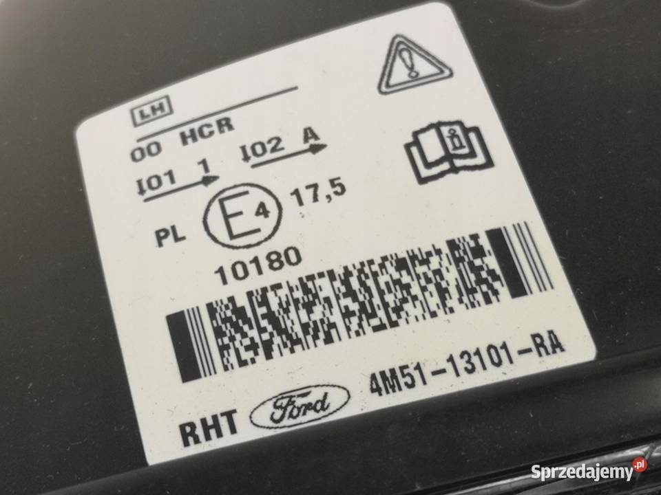 LAMPA LEWY PRZÓD FORD FOCUS II 20042012 NOWA