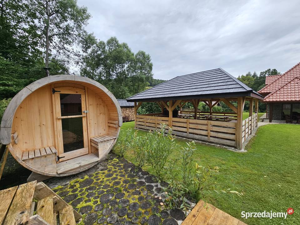 Pokoje do wynajęcia sauna jacuzzi altana z Kunkowa