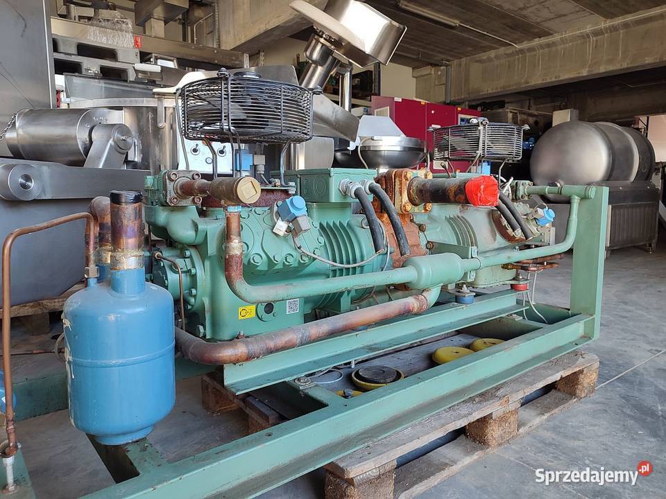 Agregat chłodniczy tandem sprężarka Bitzer Magazynowanie Niedźwiedź